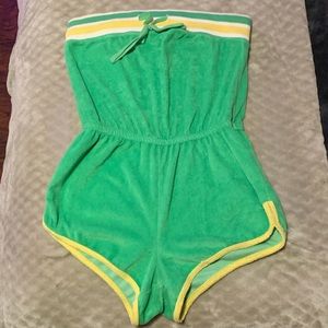 Juicy Couture Green Romper